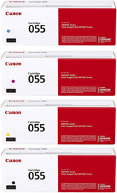 Canon CRG 055 Standard Capacity Toner Cartridge for MF743 & MF741 Printers, with Black/Cyan/Magenta/Yellow